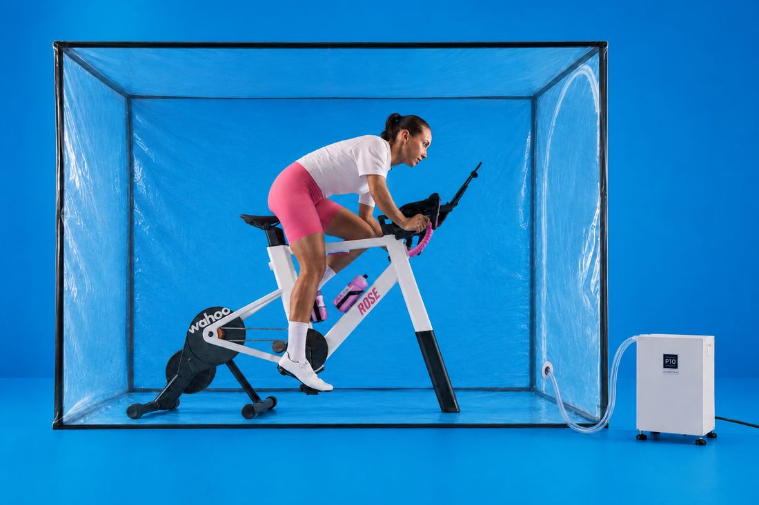 Indoor Cycling at Altitude with Zwift