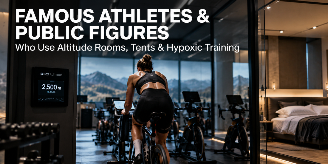 Famous Athletes and Public Figures Who Use Altitude Rooms