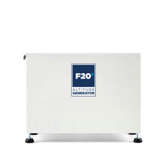 Box Altitude F20 altitude generator, a wide white cabinet on levelling feet